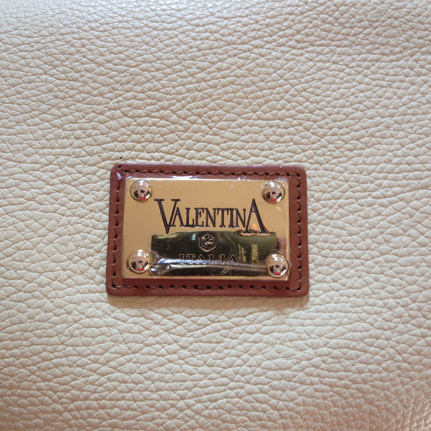 New Valentina Genuine Leather Light Mustard Tote/Shoulder/Handbag