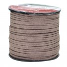Mandala Crafts® Long Micro-Fiber Faux Leather Suede Cord,100 Yards,300 Feet (...