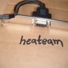 Crossover foxconn IPC serial cable PCI bracket DB9 PIN R232 COM ports Full-height