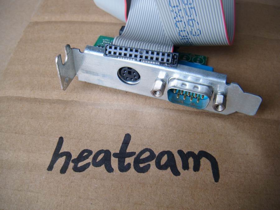 Dell Serial PS2 RS232 Add In Card SFF LOW bracket Cable halfHeight