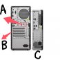 Lenovo Serial cable com1 Port narrow M70T M75T M80T M90T 5C10U58748 5C10U58623 5C10U58830