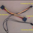 Dell 3040 5040 7040 3050 5050 7050 3060 5060 7060 7070 SFF Hard HDD ODD double 2 3 SATA Power Cable