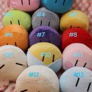 15" Colorful Clannad Dango Marshmallow Cuddle Stuffed Plush Cushion Pillow Doll