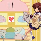 15"Clannad Dango Marshmallow Cuddle Stuffed Plush Cushion Pillow Doll Toy Purple