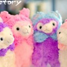 7.5'' Alpacasso Arpakasso Bear Bunny Cap Llama Animal Alpaca Stuffed Plush Doll