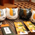 JP Natsume Yuujinchou Nyanko Sensei Wind Chimes Aeolian Bell Glass Ceramic china