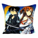 18" JP Anime Sword Art Online (ソードアート·オンライン) Stuffed Plush Soft Cushion Pillo