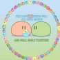 15" Clannad Dango Marshmallow Cuddle Soft Hand Plush Cushion Pillow Doll Green