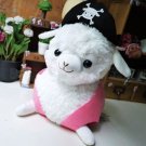 JP Llama Alpaca Vicuna Arpakasso Alpacasso Pirate Style Cushion White Doll Toy