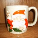 SANTA CLAUS PEACE SIGN CUP MUG
