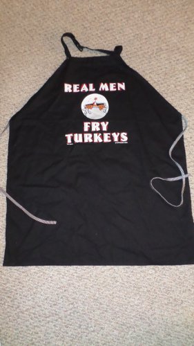 REAL MEN FRY TURKEYS APRON