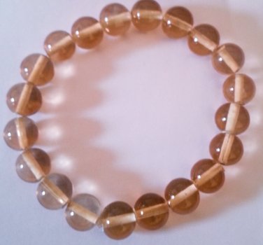 Stretch bracelet light brown