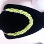 Green statement necklace