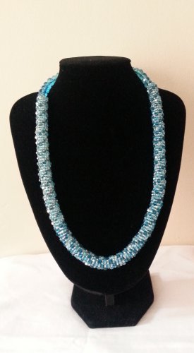 Blue Spiral necklace