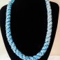 Blue Spiral necklace