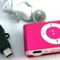 Mini Clip-on Metal USB MP3 Music Media Player With Micro TF/SD card Slot Support 1 - 8GB Micro SD TF