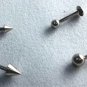 316L Surgical Steel Body Piercing Jewelry- *Pack of 5* Many styles & sizes