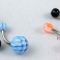 Colorful Acrylic Surgical Steel Body Piercing Jewelry- *Pack of 5* Many styles & sizes