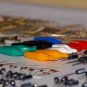 OVER 1500 PCS ELECTRONIC COMPONENTS LED TRANSISTORS CAPACITORS BREADBOARD LOT