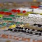 ASSORTED ELECTRONIC COMPONENTS DEVELOPMENT KIT 1500 PCS CAPACITORS TRANSISTORS