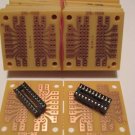 PC PCB VERO STRIP BOARD IC PIC 91x45 + 20 pin DIL  L99