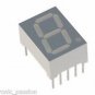 1 Digit Red Ultra Bright Led Display 1" (25.4mm) 24x34mm Common Anode Diffused