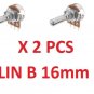 2 PCS 250K 16mm Potentiometer Pot Variable Resistor Lin B Linear Components