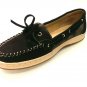 Women Boat shoes Black Camo