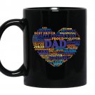 Dad-happy father's day coffee Mug_Black