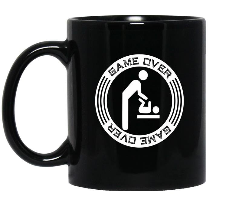 Father game over Coffee Mug_Black