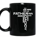 Father-papa-daddy Coffee Mug_Black Father's day gift