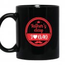 Father's day-i love dad coffee Mug_Black