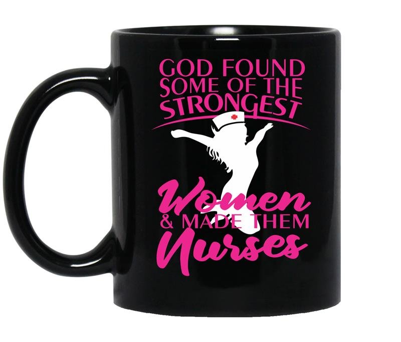 Dod found some of the strongest women and made them nurses CoffeeMug_Black
