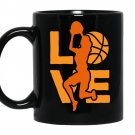 I love basketball Coffee Mug_Black