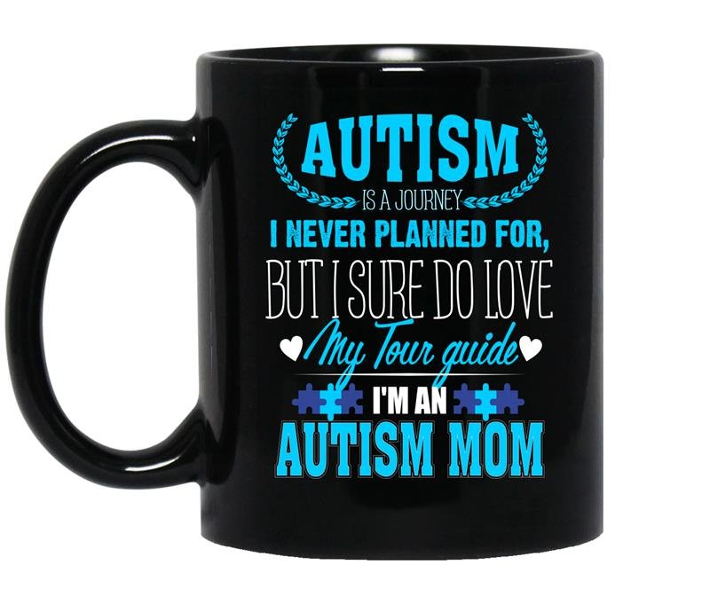 I'm an autism mom Coffee Mug_Black