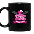 I'm not a superwoman im a nurse Coffee Mug_Black