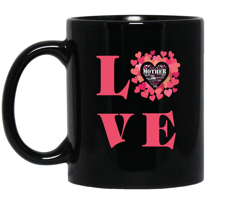 Love-mother Gift Coffee Mug_Black mother's day