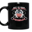 Not as lean still as mean always a veteran Coffee Mug_Black