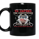 Veteran-i once took a solemn oath Coffee Mug_Black