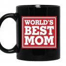 Worlds best mom coffee Mug_Black mother's day gift