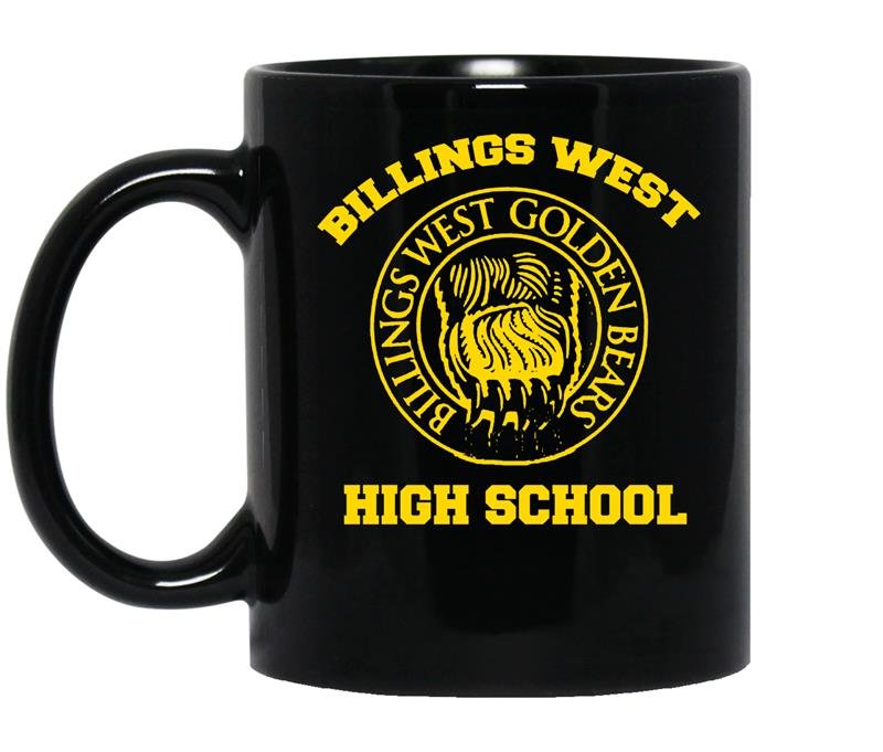 Billings west high school Coffee Mug_Black