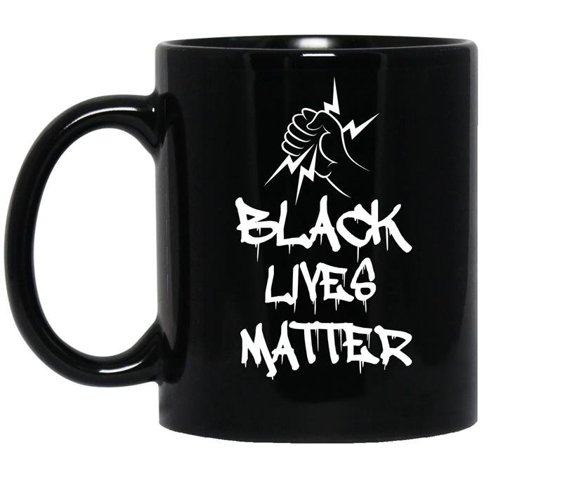 Black lives matter Coffee Mug_Black