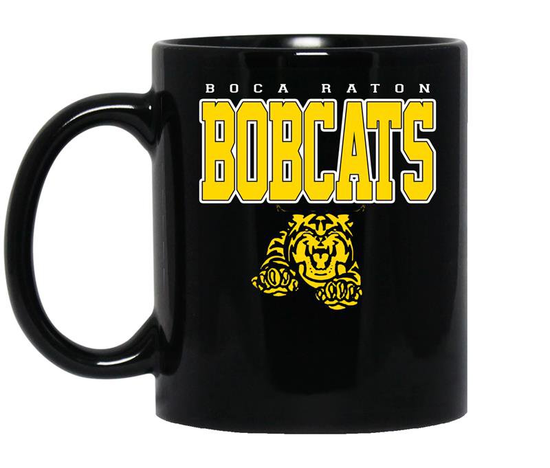 Boca Raton Bobcats Coffee Mug_Black