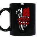 Firefighters never die coffee Mug_Black