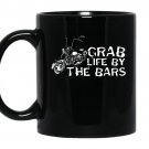 Grab life by the bars coffee Mug_Black