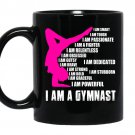 I am a gymnast coffee Mug_Black