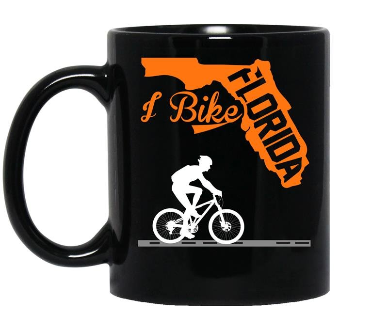 I bike florida coffee Mug_Black