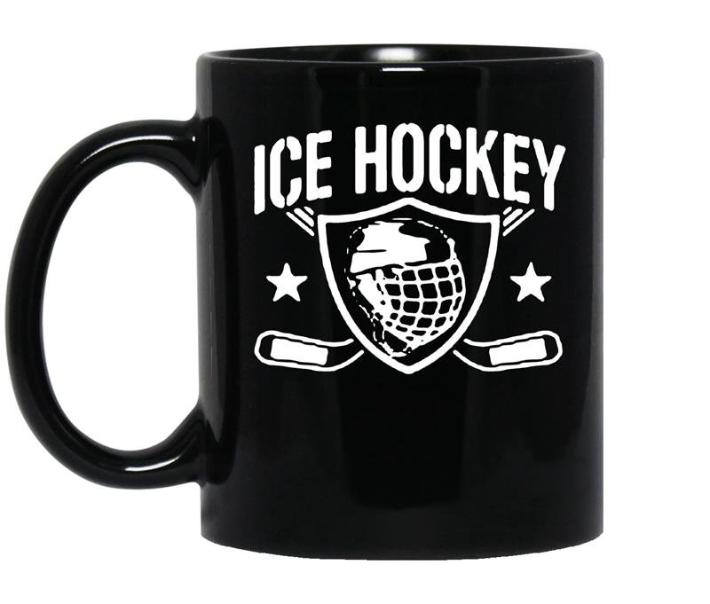 Ice hokey coffee Mug_Black