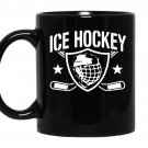 Ice hokey coffee Mug_Black