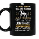 If you mess with my horse i will break out a level of crazy coffee Mug_Black